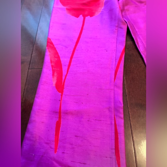 ✨BNWT✨ GIGLI 100% seta silk luxury pants size 40 - Picture 3 of 12